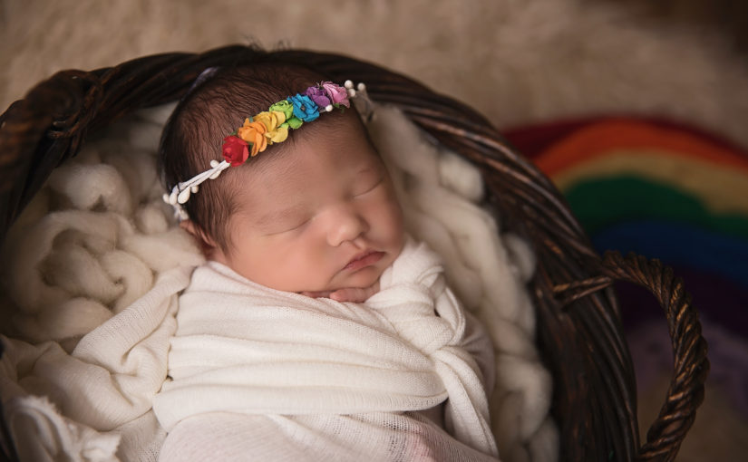 Newborn photography cypress tx – Rainbow Baby Newborn session