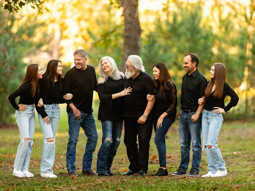 Large family portraits in Katy